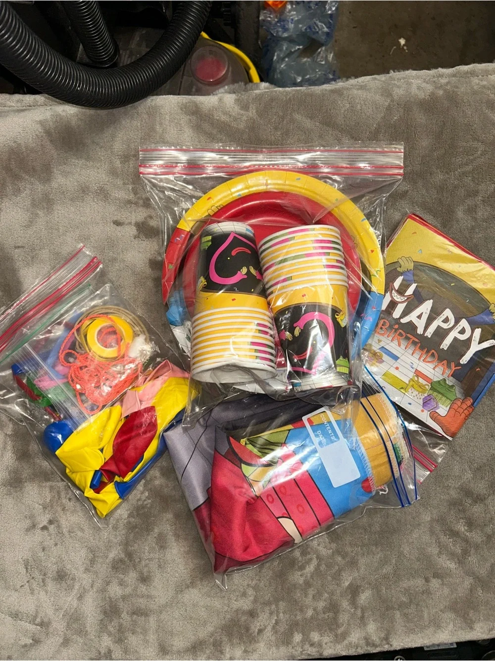 POPPY PLAYTIME THEME BIRTHDAY PARTY ITEMS!!
